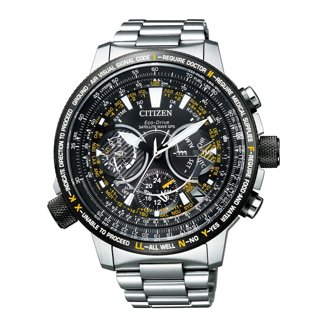 Citizen Eco-Drive SATELLITE WAVE-GPS Men's Watch - CC7014-82E