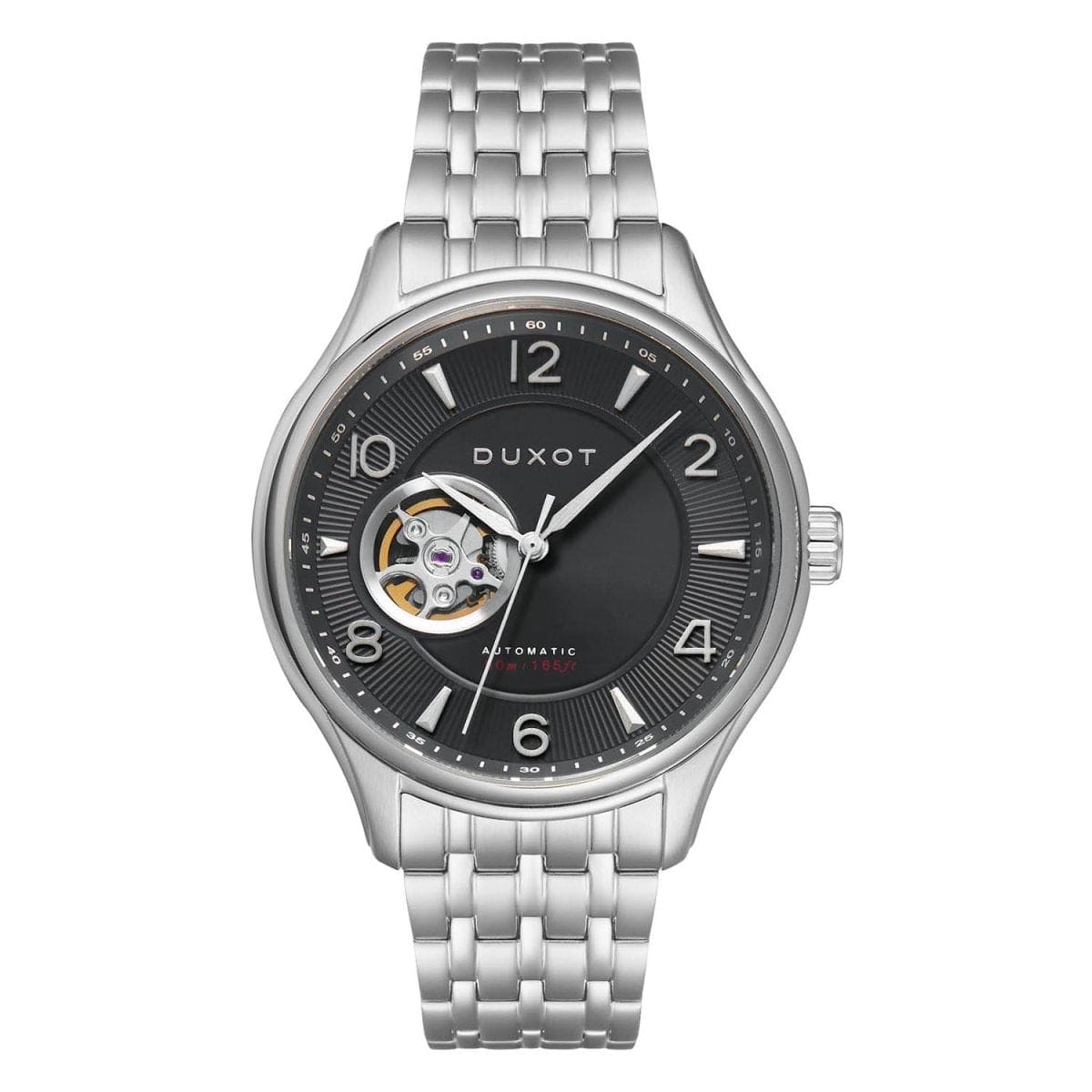 Duxot Patrios Automatic Grey Round Dial Men's Watch - DX-2023-33
