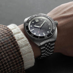 Duxot Tortuga Automatic Black Round Dial Men's Watch - DX-2026-11