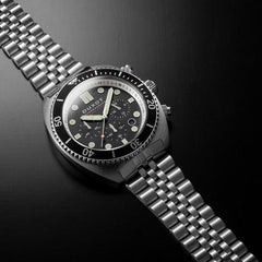 Duxot Tortuga Chronograph Black Round Dial Men's Watch - DX-2027-11