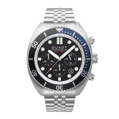 Duxot Tortuga Chronograph Black Round Dial Men's Watch - DX-2027-22