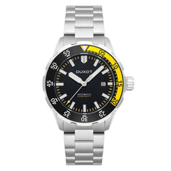 Duxot Mergulho Automatic Black Round Dial Men's Watch - DX-2035-11