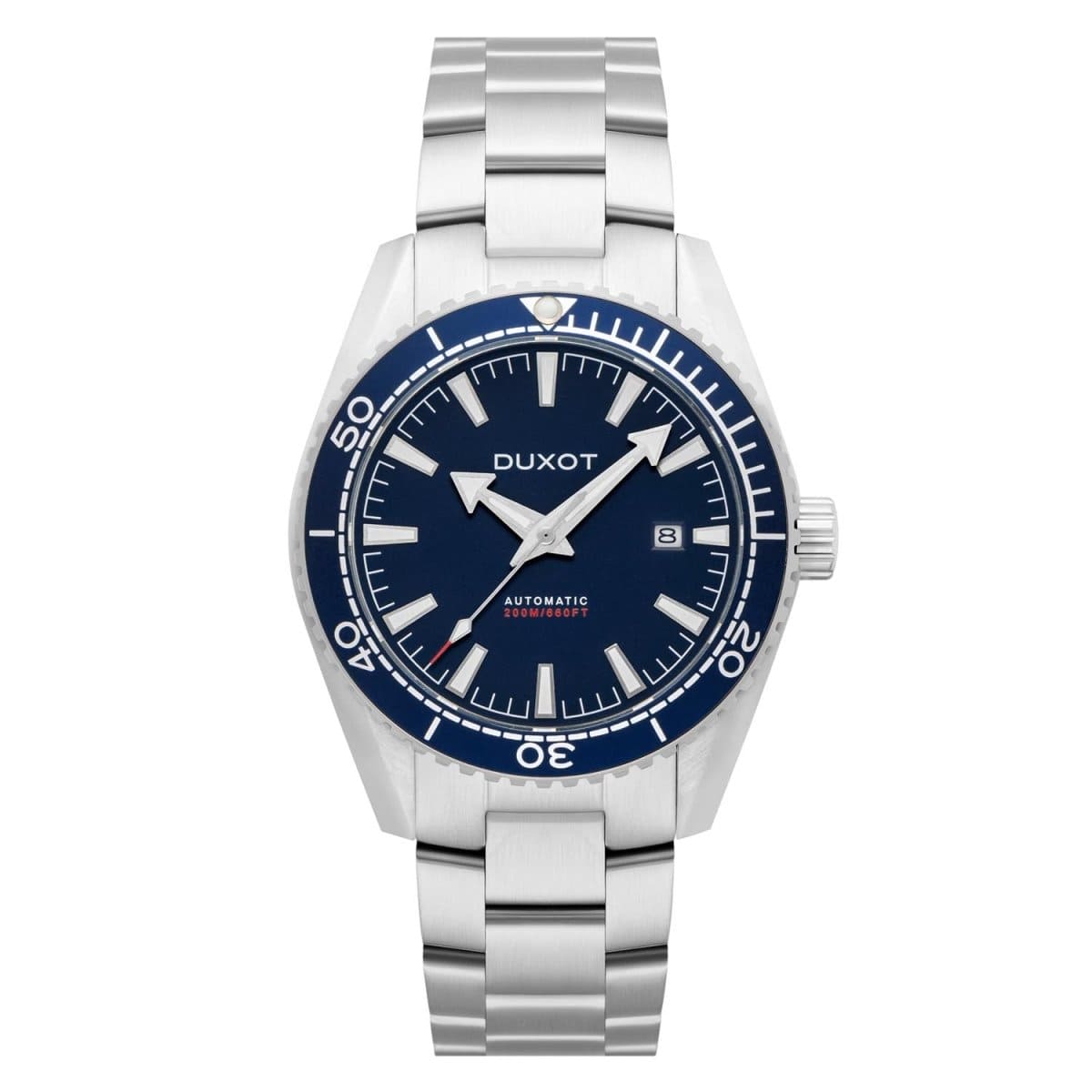 Duxot Tiburon Automatic Blue Round Dial Men's Watch - DX-2036-22