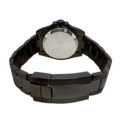 Duxot Atlantica Limited Edition Automatic Black Round Dial Men's Watch - DX-2047-II