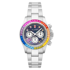 Duxot Atlantica Limited Edition Chronograph Multicolor Round Dial Men's Watch - DX-2048-11