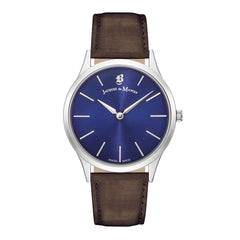 JACQUES DU MANOIR Emotion Swiss Made Analogue Blue Round Dial Women's Watch- EM.11