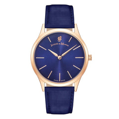 JACQUES DU MANOIR Emotion Swiss Made Analogue Blue Round Dial Women's Watch- EM.12