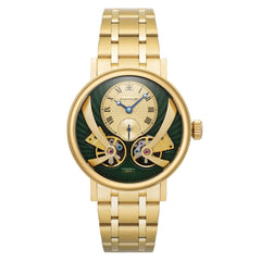 Earnshaw Beaufort Anatolia Automatic Green Round Dial Men's Watch - ES-8059-11