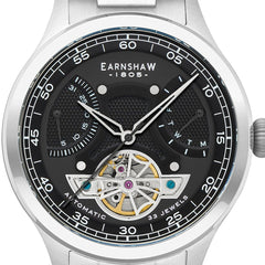 EARNSHAW Baron 33 Jewels Automatic Open Heart Multifunction Watch For Men's -ES-8191-11