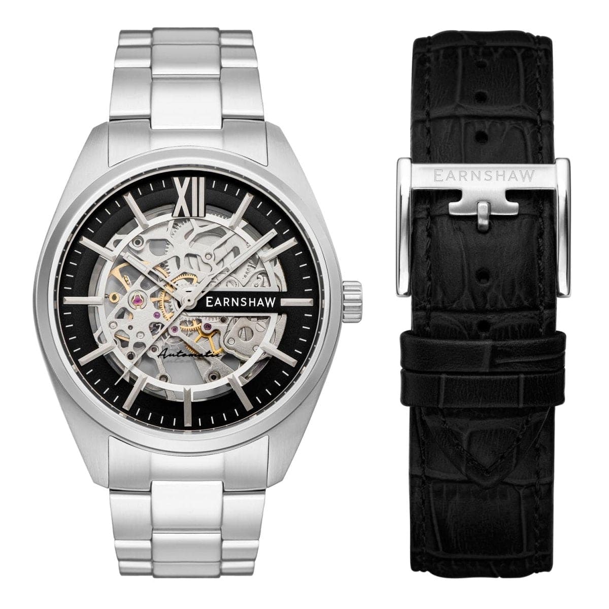 EARNSHAW SMEATON Limited Edition Skeleton Automatic Watch For Men - ES-8208-11