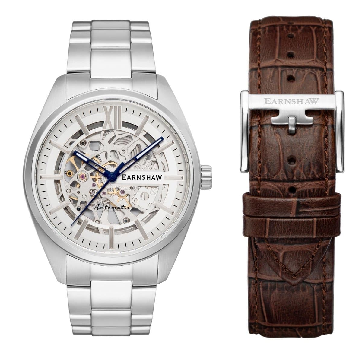 EARNSHAW SMEATON Limited Edition Skeleton Automatic Watch For Men - ES-8208-33