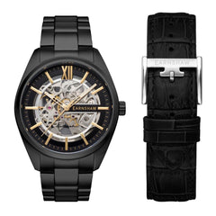 EARNSHAW SMEATON Limited Edition Skeleton Automatic Watch For Men - ES-8208-44