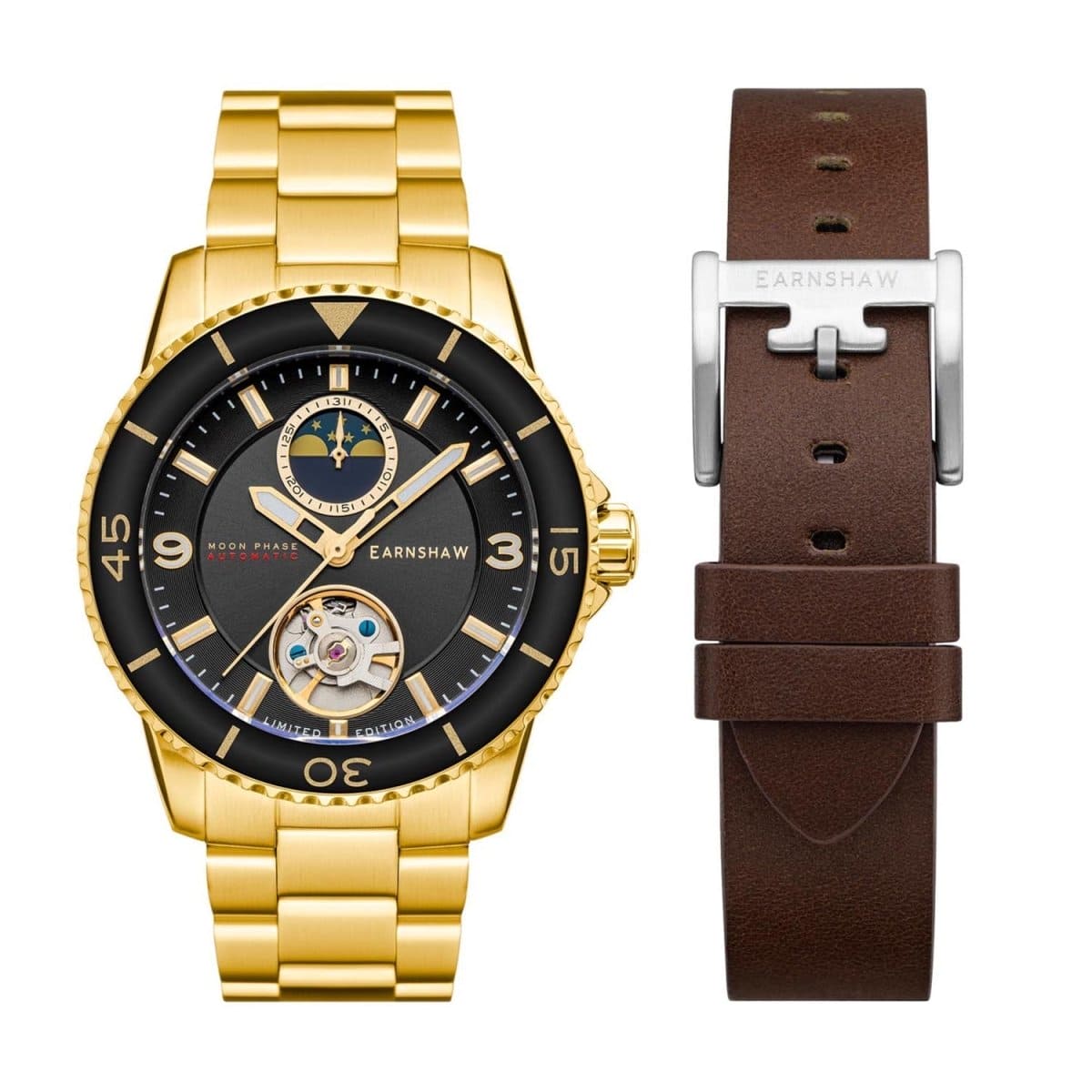 EARNSHAW PREVOST Limited Edition Mechanical Multifunction Watch For Men - ES-8210-66