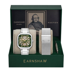 EARNSHAW PAXTON Limited Edition Skeleton Automatic Watch For Men - ES-8211-33
