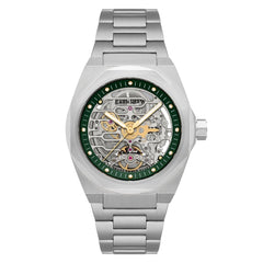 EARNSHAW Discovery Automatic Skeleton 72 Hours Power Reserve Watch For Men's -ES-8228-44