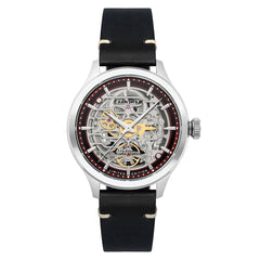 EARNSHAW Baron Limited Edition Automatic Skeleton 72 Hours Power Reserve Watch For Men's -ES-8229-03