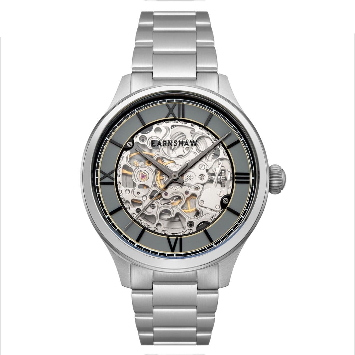 EARNSHAW Baron Automatic Skeleton Watch For Men's -ES-8230-22