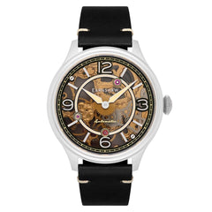 Earnshaw Baron and Charlotte Automatic Skeleton Round Dial Couple Watch - ES-8231-SET-01