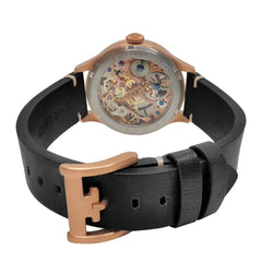 Earnshaw Baron and Isabella Mech-Automatic Skeleton Round Dial Couple Watch - ES-8231-SET-03