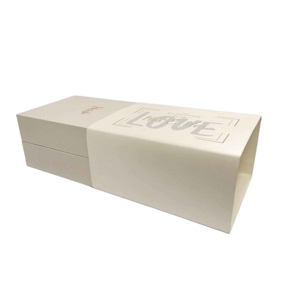 Earnshaw Baron and Isabella Mech-Automatic Skeleton Round Dial Couple Watch - ES-8231-SET-03