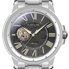EARNSHAW Comet Limited Edition 20 Jewels Automatic Open Heart Watch For Men's -ES-8243-22