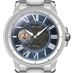 EARNSHAW Comet Limited Edition 20 Jewels Automatic Open Heart Watch For Men's -ES-8243-33