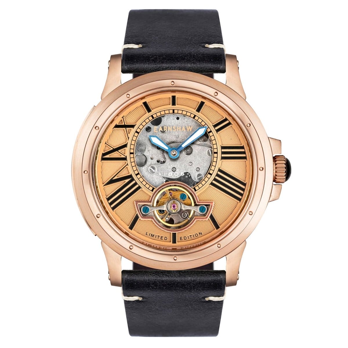 EARNSHAW Bertha Limited Edition Automatic Open Heart Watch For Men's -ES-8244-04