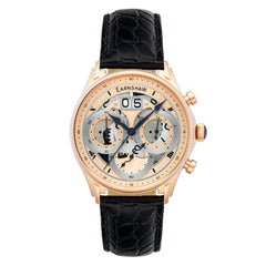 Earnshaw Nasmyth Grande Date Chronograph Rose Gold Round Dial Men's Watch - ES-8260-05