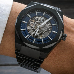 Earnshaw Fowler 20 Jewels Skeleton Automatic Watch For Men- ES-8263-99