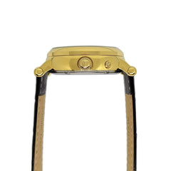Earnshaw Messier Moonphase Quartz Gold MOP Round Dial Men's Watch - ES-8265-04