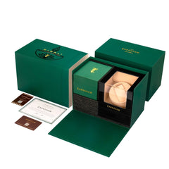 Earnshaw Indian Limited Edition Brewster Double Barrel Automatic Skeleton  Men's Watch with Winder Box - ES-8273-08-SET