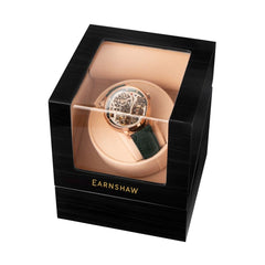 Earnshaw Indian Limited Edition Brewster Double Barrel Automatic Skeleton  Men's Watch with Winder Box - ES-8273-08-SET