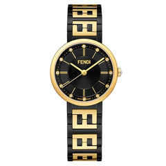 FENDI TIMEPIECES Forever Analog Black Round Dial Women's Watch- F102212501