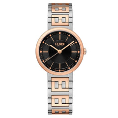 FENDI TIMEPIECES Forever Analog Black Round Dial Women's Watch- F102301101