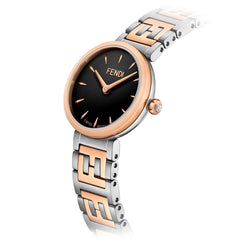FENDI TIMEPIECES Forever Analog Black Round Dial Women's Watch- F103300401