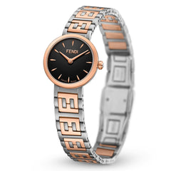 FENDI TIMEPIECES Forever Analog Black Round Dial Women's Watch- F103300401