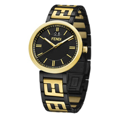 FENDI TIMEPIECES Forever Analog Black Round Dial Men's Watch- F105030901