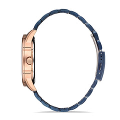 Ferro Analog Navy Blue Round Dial Men's Watch -  F11931A-T