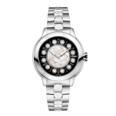 FENDI TIMEPIECES Ishine Analog MOP Round Dial Women's Watch- F121021500T01