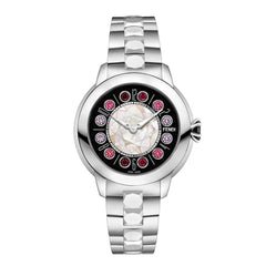 FENDI TIMEPIECES Ishine Analog MOP Round Dial Women's Watch- F121021500T01