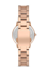 Ferro Quartz Silver Round Dial Women's Watch - F1928A-1025-C