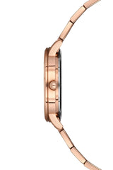 Ferro Quartz Silver Round Dial Women's Watch - F1928A-1025-C