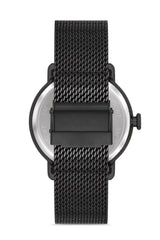 Ferro Analoge Black Round Dial Men's Watch -  F1995C-1042-G
