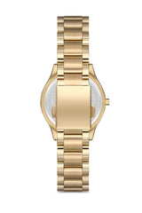 Ferro Quartz Silver Round Dial Women's Watch - F21121A-1153-B