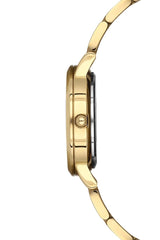Ferro Quartz Silver Round Dial Women's Watch - F21124A-B