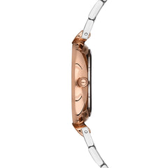 Ferro Analog Silver Round Dial Women's Watch -  F21129A-E