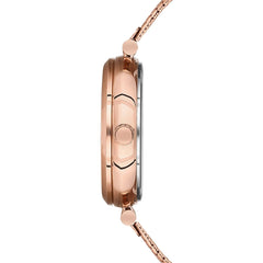 Ferro Analog Rose Gold Square Dial Women's Watch -  F21144C-C4