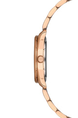 Ferro Analoge White Round Dial Women's Watch -  F21161A-C