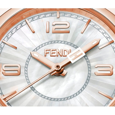FENDI TIMEPIECES Momento Analog MOP Round Dial Women's Watch- F218524500