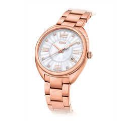 FENDI TIMEPIECES Momento Analog MOP Round Dial Women's Watch- F218534500D1
